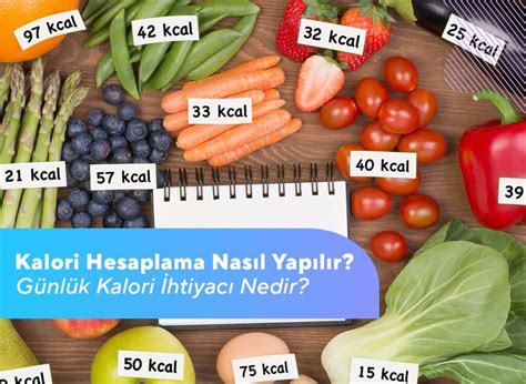 besinlerin kalori değerleri nasıl hesaplanır